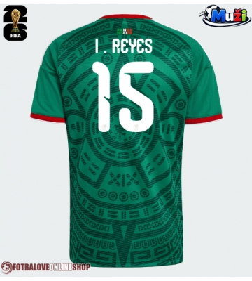 Mexiko Israel Reyes #15 Domácí Dres MS 2026 Krátkým Rukávem